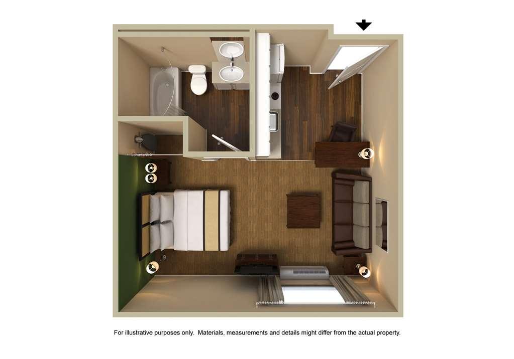 Extended Stay America Select Suites - Atlanta - Perimeter - Peachtree Dunwoody Rum bild